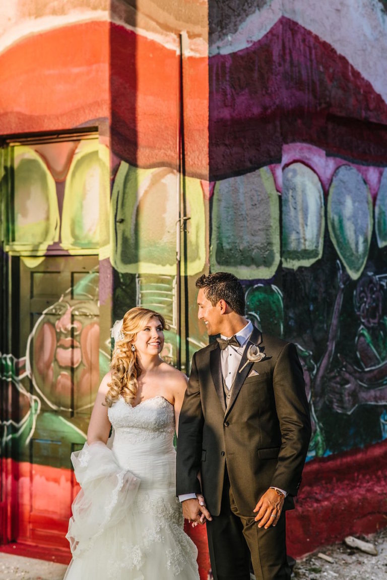 Purple Orange And Turquoise Moroccan Downtown St Pete Wedding NOVA