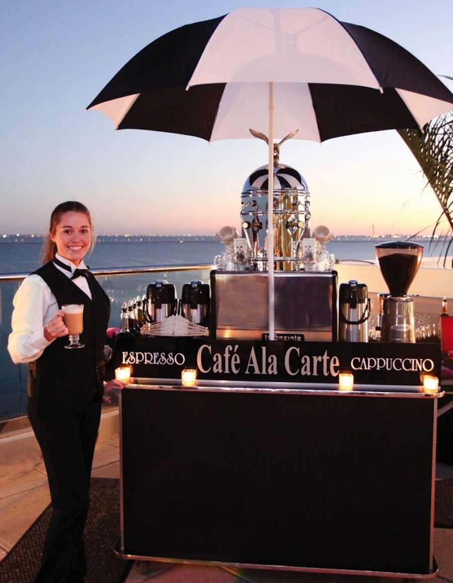 Tampa Bay Coffee Cappuccino Dessert Caterer | Cafe Ala Carte