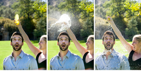 water balloon engagement session09