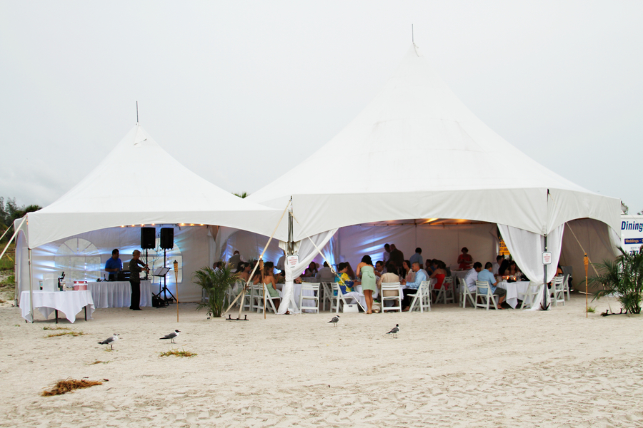 Green and Pink Clearwater Sand Key Park Wedding (17)