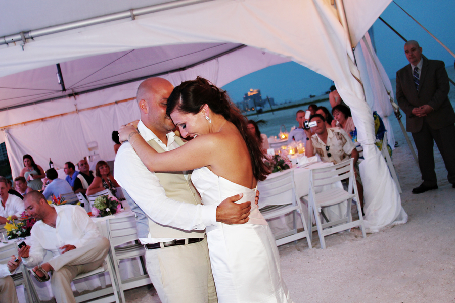 Green and Pink Clearwater Sand Key Park Wedding (22)