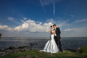 Blue Beach-Themed Rusty Pelican Wedding (29)