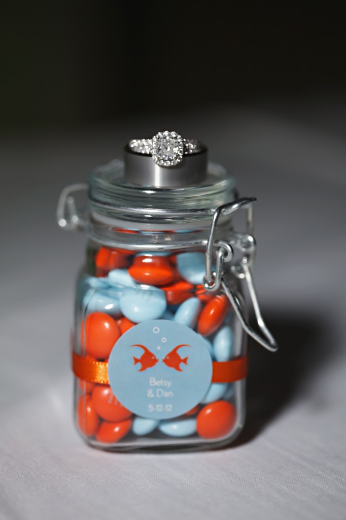 Orange and Turquoise Goldfish Themed Wedding at the Renaissance Vinoy – Carrie Wildes Photography