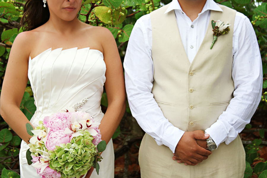 Green and Pink Clearwater Sand Key Park Wedding (6)