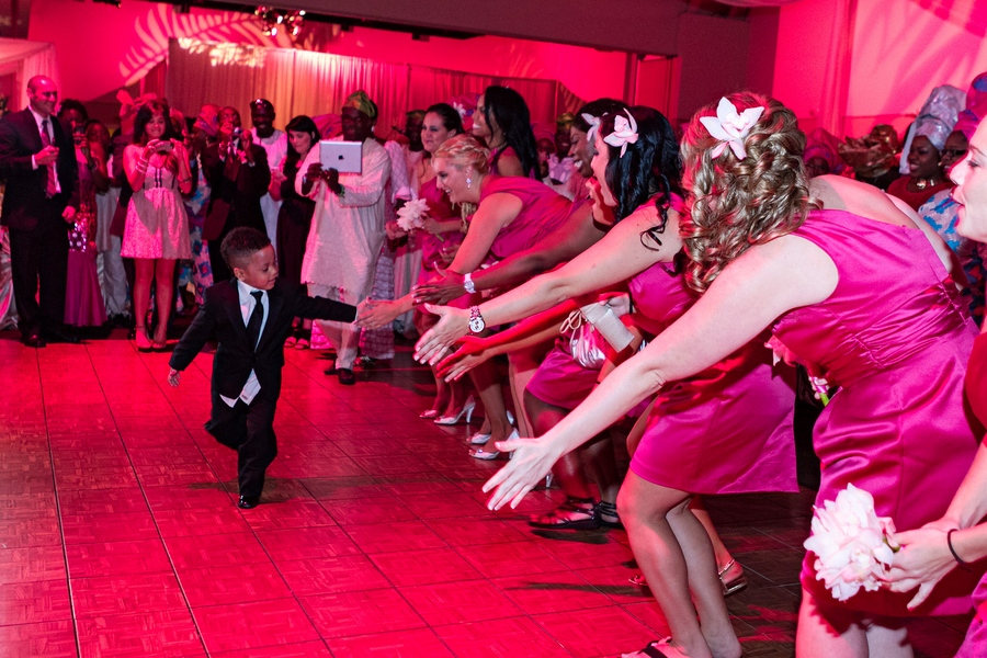 Fuchsia and Champagne Modern Nigerian Tampa Destination Wedding - Tampa Wedding Venue A La Carte Pavilion (2)