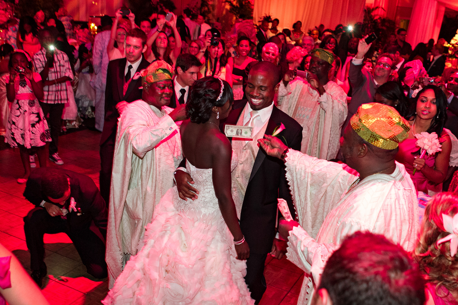 Fuchsia and Champagne Modern Nigerian Tampa Destination Wedding - Tampa Wedding Venue A La Carte Pavilion (1)