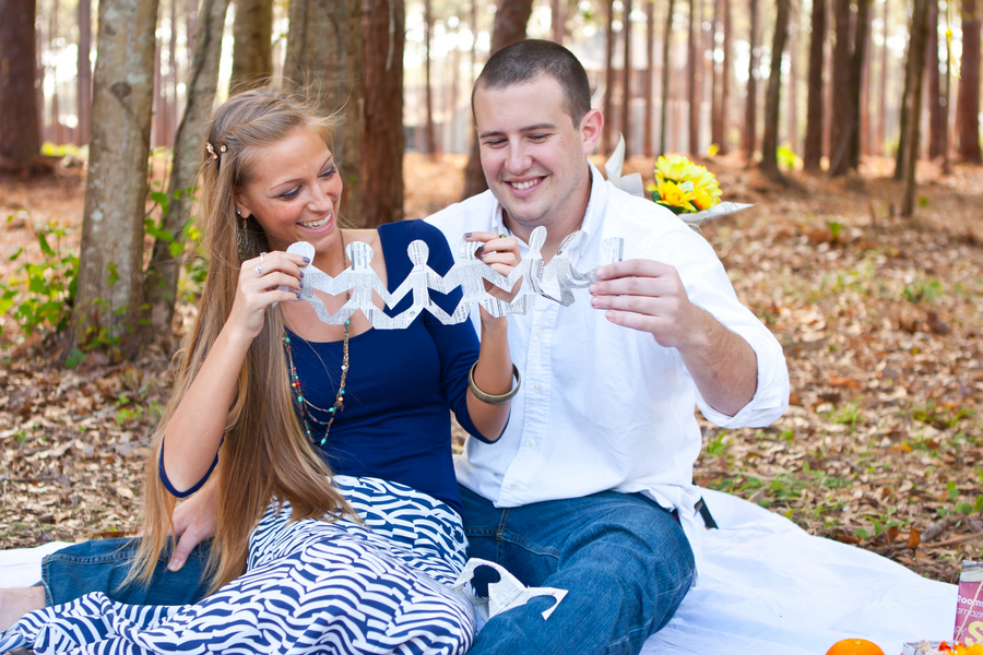 Rustic, Outdoor Engagement Shoot - Largo Botanical Garden by Horn Photography and Design (3)