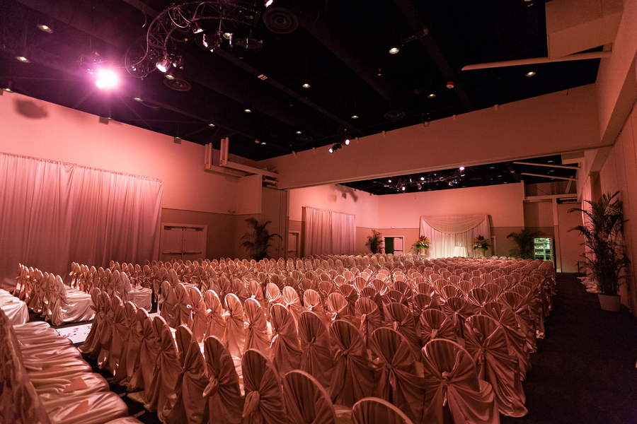 Fuchsia and Champagne Modern Nigerian Tampa Destination Wedding - Tampa Wedding Venue A La Carte Pavilion (14)