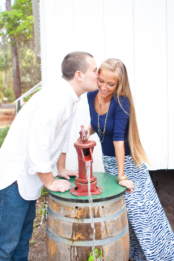 Rustic, Outdoor Engagement Shoot - Largo Botanical Garden by Horn Photography and Design (9)