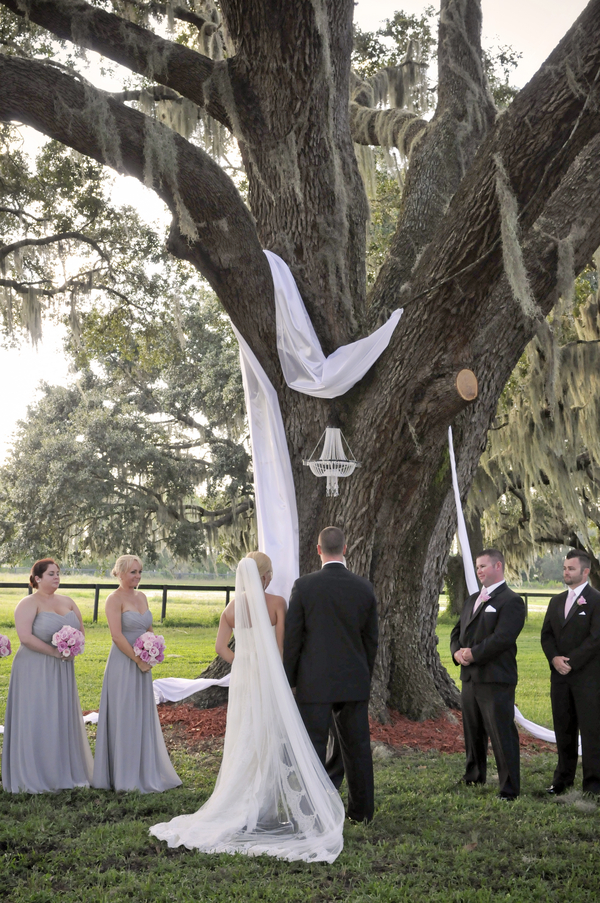 Silver and Pink Country Dade City Wedding - Barrington Hill Farm - CV Fuller Photography (10)