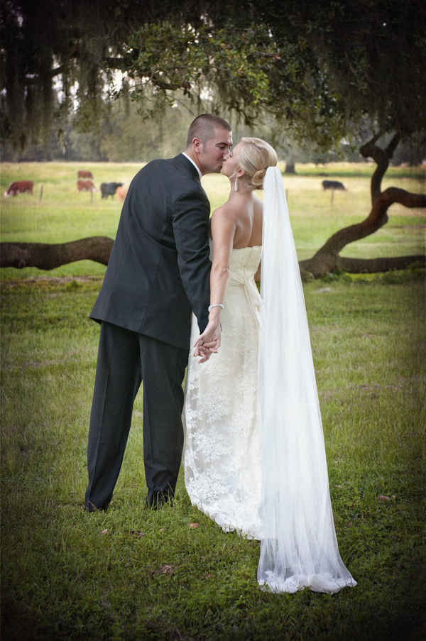 Silver and Pink Country Dade City Wedding - Barrington Hill Farm - CV Fuller Photography (12)