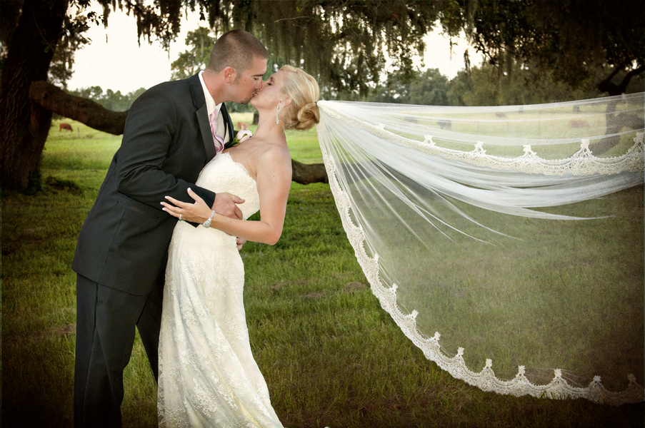 Silver and Pink Country Dade City Wedding - Barrington Hill Farm - CV Fuller Photography (13)