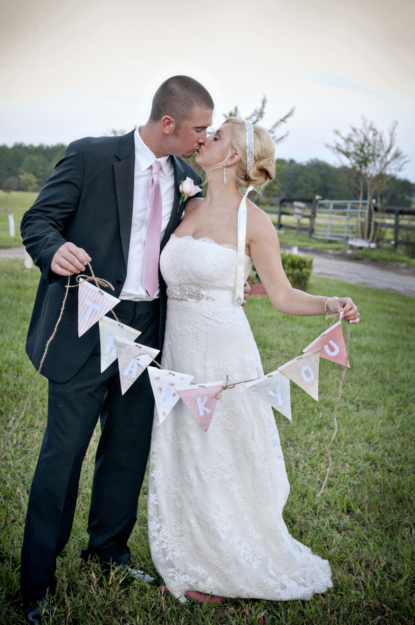 Silver and Pink Country Dade City Wedding - Barrington Hill Farm - CV Fuller Photography (14)