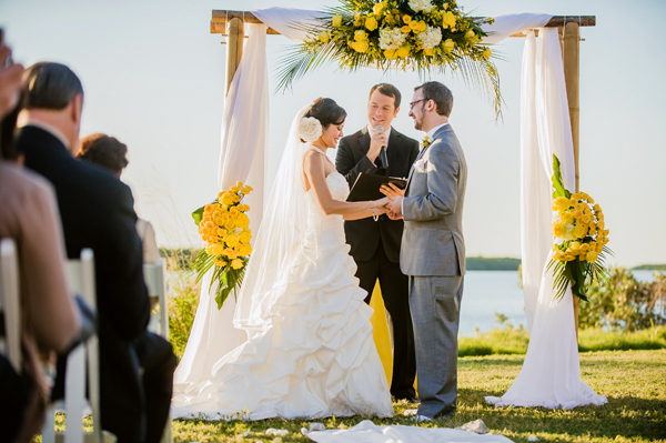Yellow & Grey Superhero Wedding - Tampa Bay Watch - Angle He Photography (16)