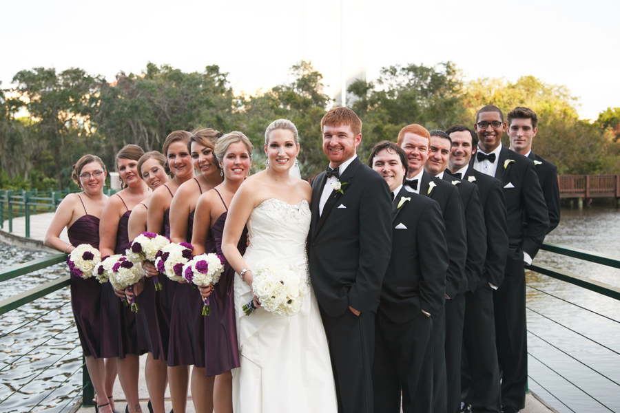 Modern Black and White Damask Bling St. Petersburg Wedding - Carrie Wildes Photography (18)