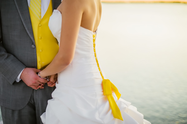 Yellow & Grey Superhero Wedding - Tampa Bay Watch - Angle He Photography (22)