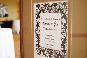 Modern Black and White Damask Bling St. Petersburg Wedding - Carrie Wildes Photography (19)