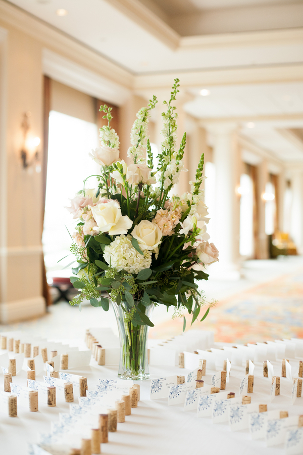 Pink & White Elegant Tampa Marriott Waterside Wedding - Kimberly Photography (25)