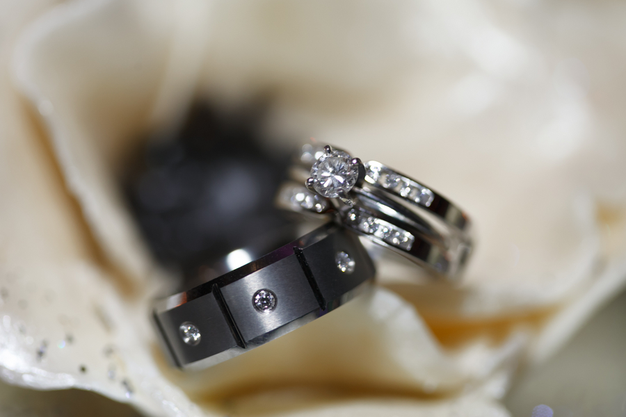 Modern Black and White Damask Bling St. Petersburg Wedding - Carrie Wildes Photography (37)