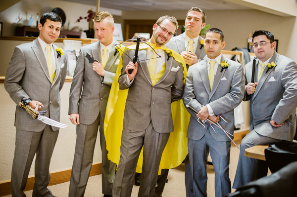 Yellow & Grey Superhero Wedding - Tampa Bay Watch - Angle He Photography (10)