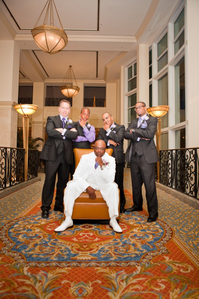 Elegant Purple & White Downtown Tampa Marriott Waterside Wedding by Tampa Wedding Photographer Eva's Photo Studio (8)