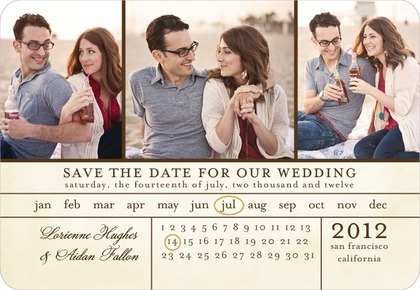 Save the Date Wedding Magnets (3)