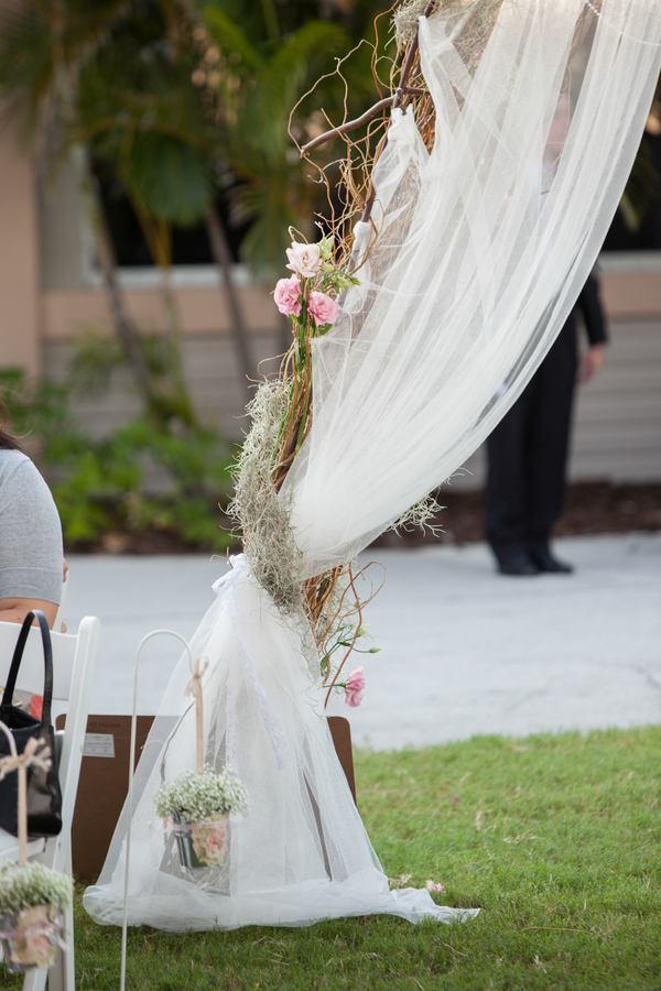 Pink & Green Rustic, Shabby Chic Clearwater Beach Rec Center Wedding - Clearwater Wedding Photographer Maria Angela Photography (12)