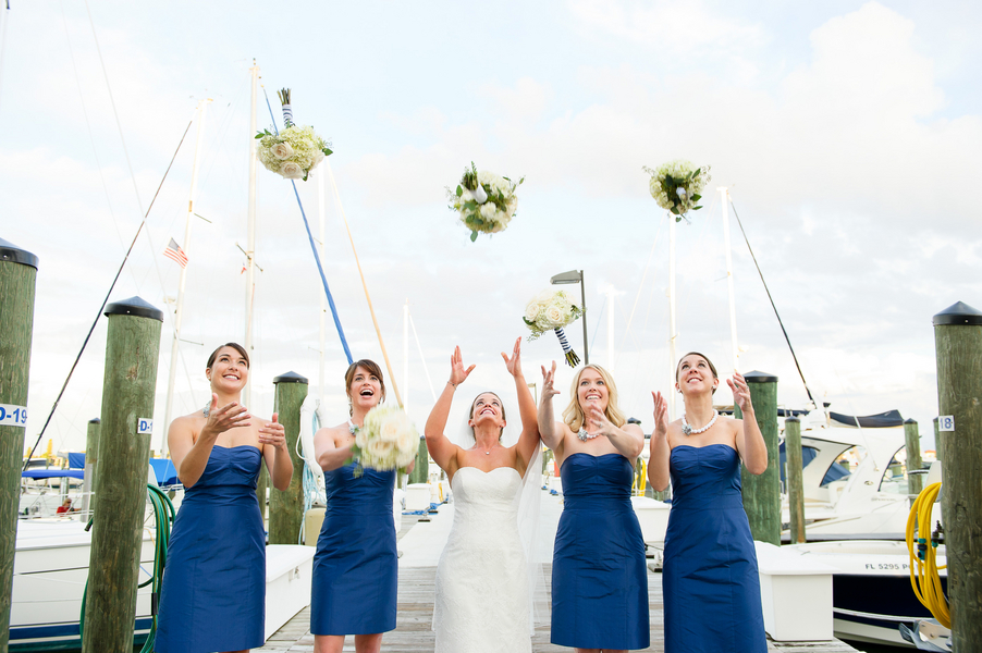 Navy Blue Nautical-Themed Sarasota Yacht Club Wedding - Andi Diamond Photography (20)