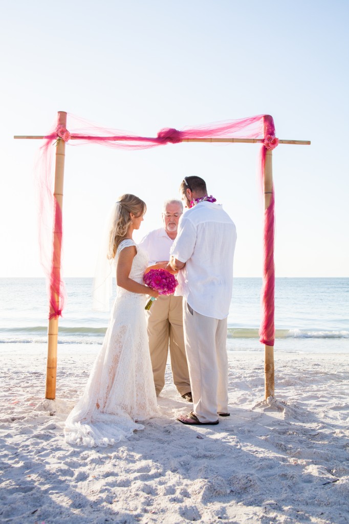 Fuchsia & Blue Destination St. Pete Beach Wedding - Paradise Grille - alt Photography (6)