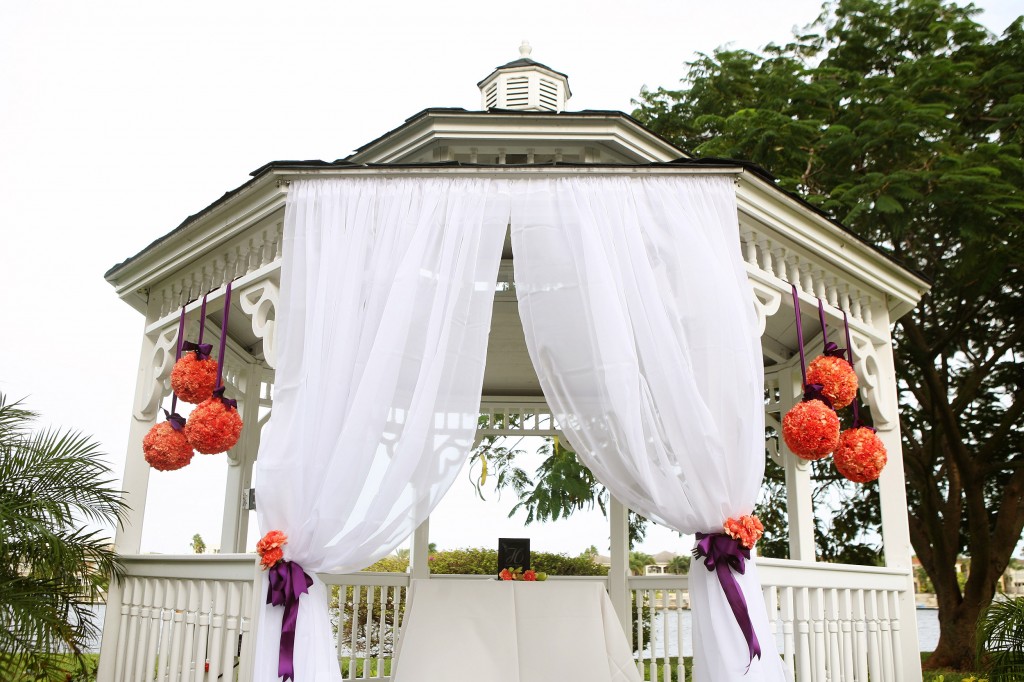 Orange & Purple Oktoberfest Wedding - Davis Island Garden Club - Victor's Photojournalism (8)