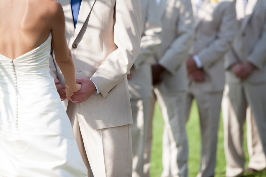 Light Blue & Yellow Waterfront Tampa Bay Watch Wedding - Kimberly Photography (18)