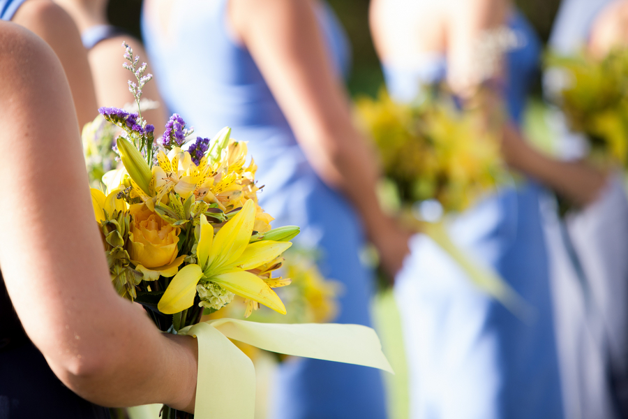 Light Blue & Yellow Waterfront Tampa Bay Watch Wedding - Kimberly Photography (19)