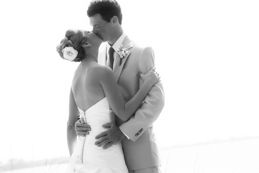Light Blue & Yellow Waterfront Tampa Bay Watch Wedding - Kimberly Photography (29)