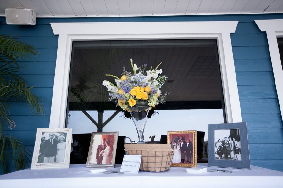 Light Blue & Yellow Waterfront Tampa Bay Watch Wedding - Kimberly Photography (30)