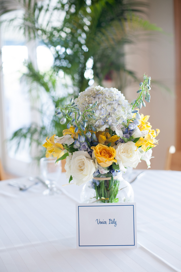 Light Blue & Yellow Waterfront Tampa Bay Watch Wedding - Kimberly Photography (34)