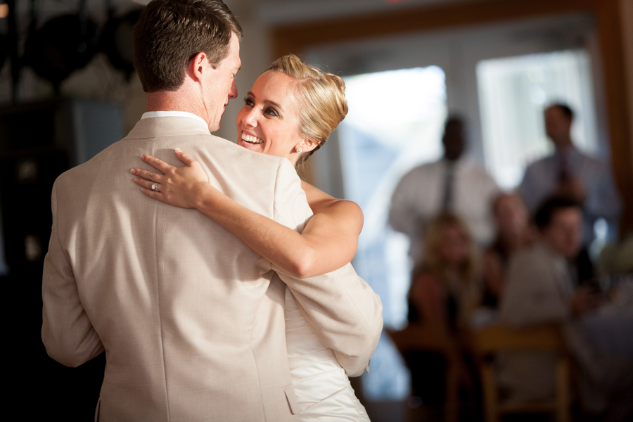 Light Blue & Yellow Waterfront Tampa Bay Watch Wedding - Kimberly Photography (37)