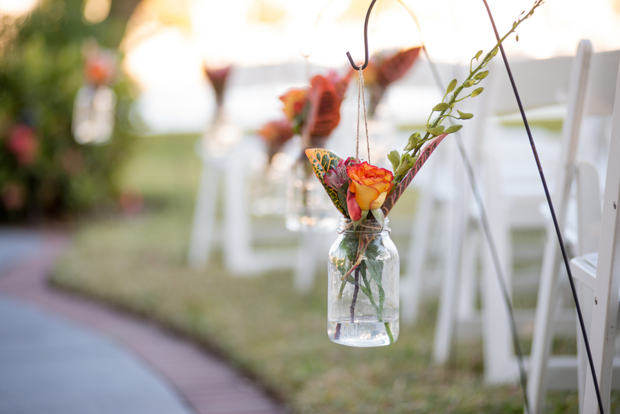 Gold & Red Cigar Themed Tampa Waterfront Wedding - Davis Island Garden Club - Tampa Wedding Photographer Life’s Highlights (18)