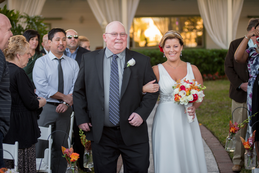 Gold & Red Cigar Themed Tampa Waterfront Wedding - Davis Island Garden Club - Tampa Wedding Photographer Life’s Highlights (15)