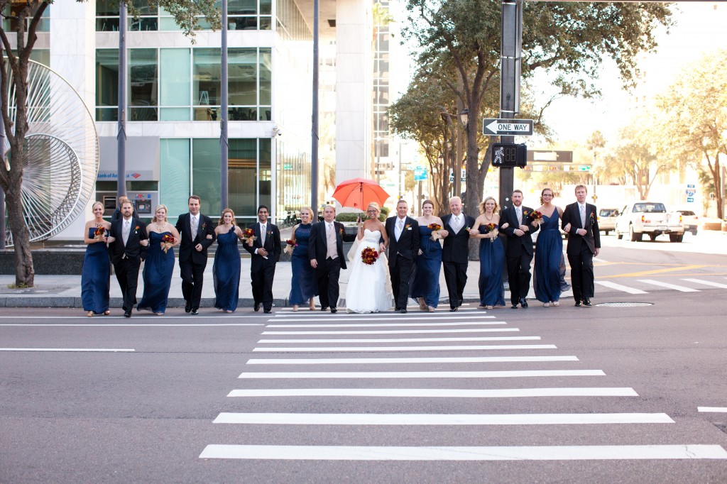 Gold & Garnet Downtown Tampa Wedding - The Tampa Club - Jerdan Photography (15)