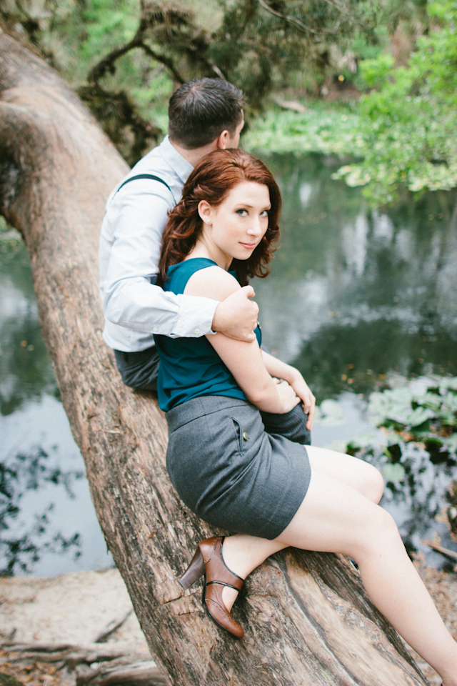 Vintage Rustic Hillsborough State Park Engagement Session - Tampa Wedding Photographer Sophan Theam Photography (15)