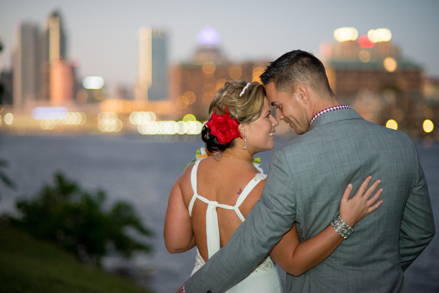 Gold & Red Cigar Themed Tampa Waterfront Wedding - Davis Island Garden Club - Tampa Wedding Photographer Life’s Highlights (8)