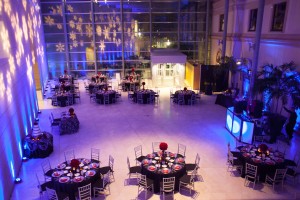 Red, Black & Silver Christmas Wedding - Downtown St. Pete Museum of Fine Arts - Esther Louis Photography (21)