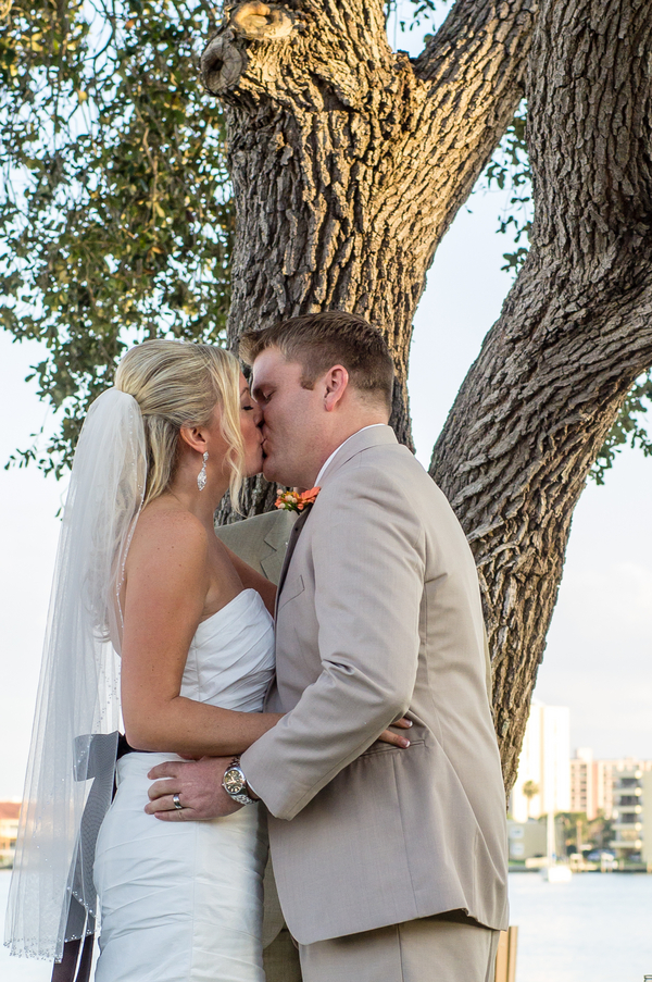 Brown & Coral Seaside Rustic Clearwater Beach Wedding - Ashfall Mixed Media (19)