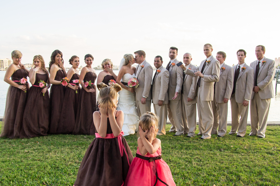 Brown & Coral Seaside Rustic Clearwater Beach Wedding - Ashfall Mixed Media (21)