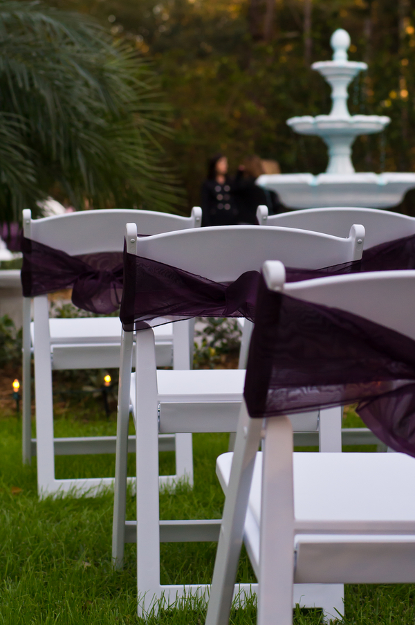 Purple & Grey Stunning Backyard Largo Wedding - Tampa Wedding Photographer Ashfall Mixed Media (12)
