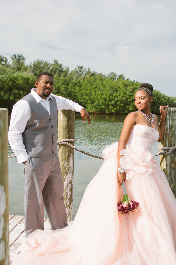 Blush, Grey & White Modern Destination Longboat Key Wedding - Sophan Theam Photography (23)