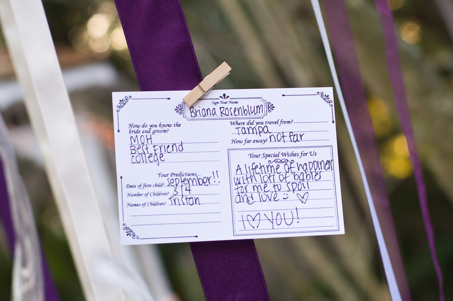 Purple & Grey Stunning Backyard Largo Wedding - Tampa Wedding Photographer Ashfall Mixed Media (24)