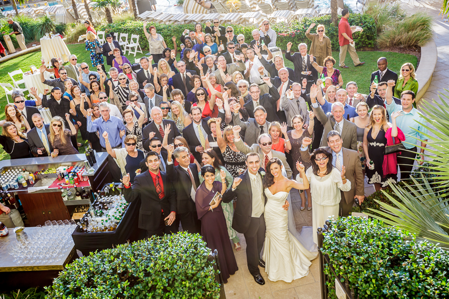 Purple Orange and Ivory Clearwater Beach Wedding - Christopher Visuals Photography (33)