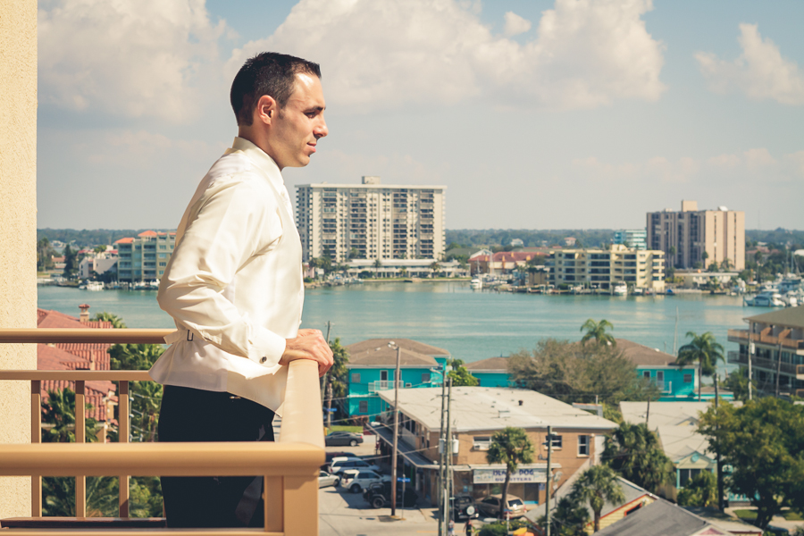 Purple Orange and Ivory Clearwater Beach Wedding - Christopher Visuals Photography (6)