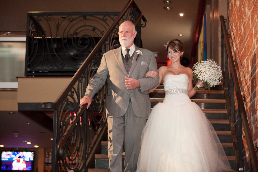 Purple, Grey & Ivory Modern Downtown St. Pete Wedding - NOVA 535 Unique Event Space by James and Elaine Photography (12)